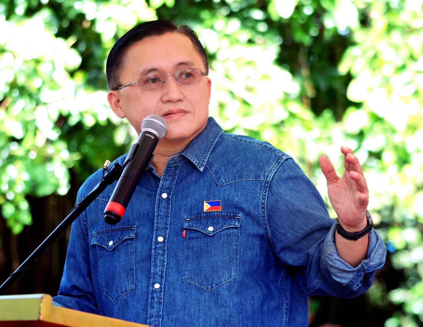 Bong Go inspects Super Health Center in Carmona 