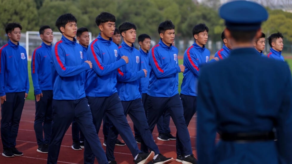 China athletes as young as seven in military training to ‘create iron army’