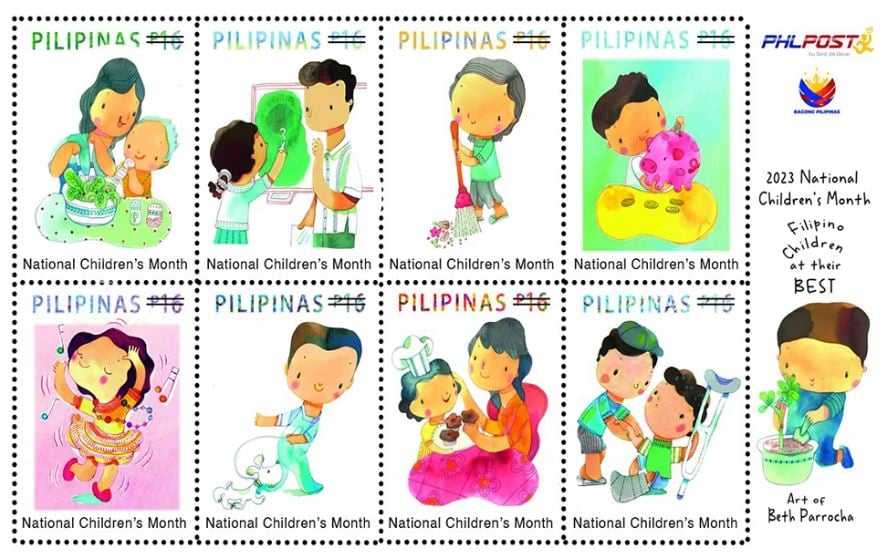 PHLPost releases National Children’s Month stamps