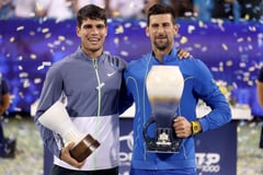 GUTS AND GLORY — Alcaraz, Djokovic collide in ATP Finals semis