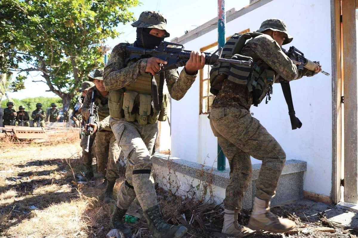 1,500 Phl Army, Marines undergo drills in Ilocos