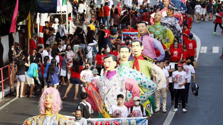 Huge turnout for Higantes Festival seen