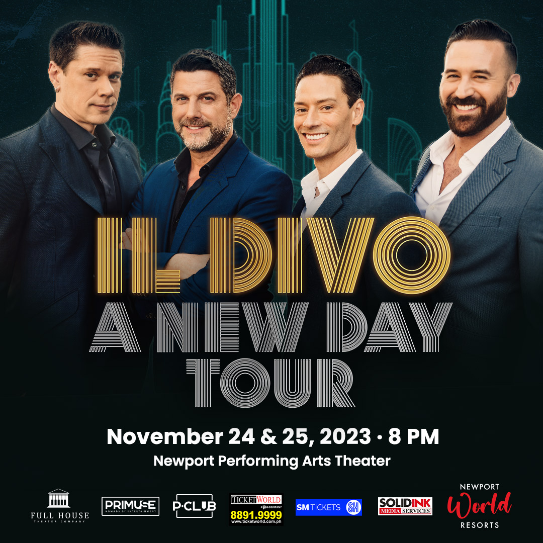 ‘Popera’ is back at Newport World Resorts with global sensation Il Divo