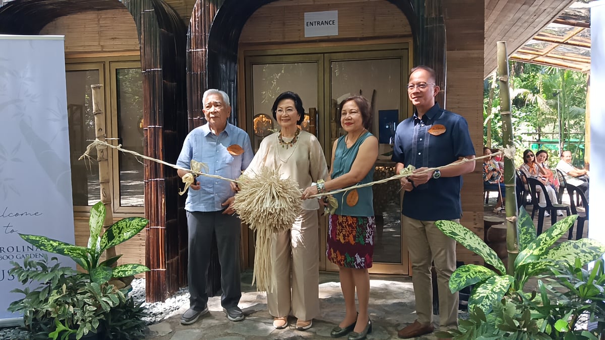 Bamboo hub opens in Antipolo