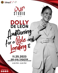 Dolly de Leon to conduct workshop on auditioning