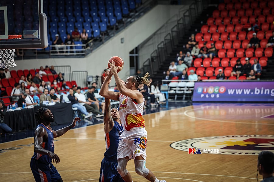 Keith Datu gives Rain or Shine all the reason to get excited in the PBA Commissioner’s Cup. | Photograph courtesy of PBA
