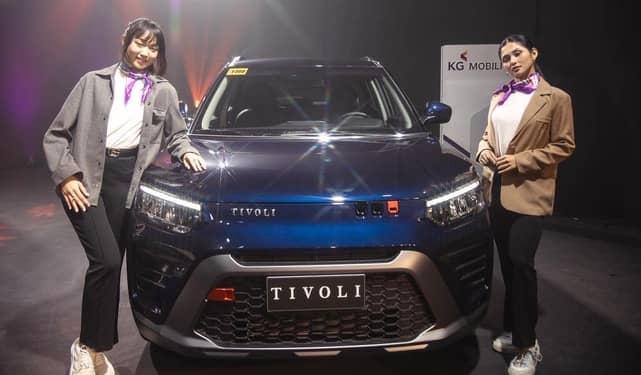 THE Tivoli, available in four trims, is KG Mobility's best-priced offering.