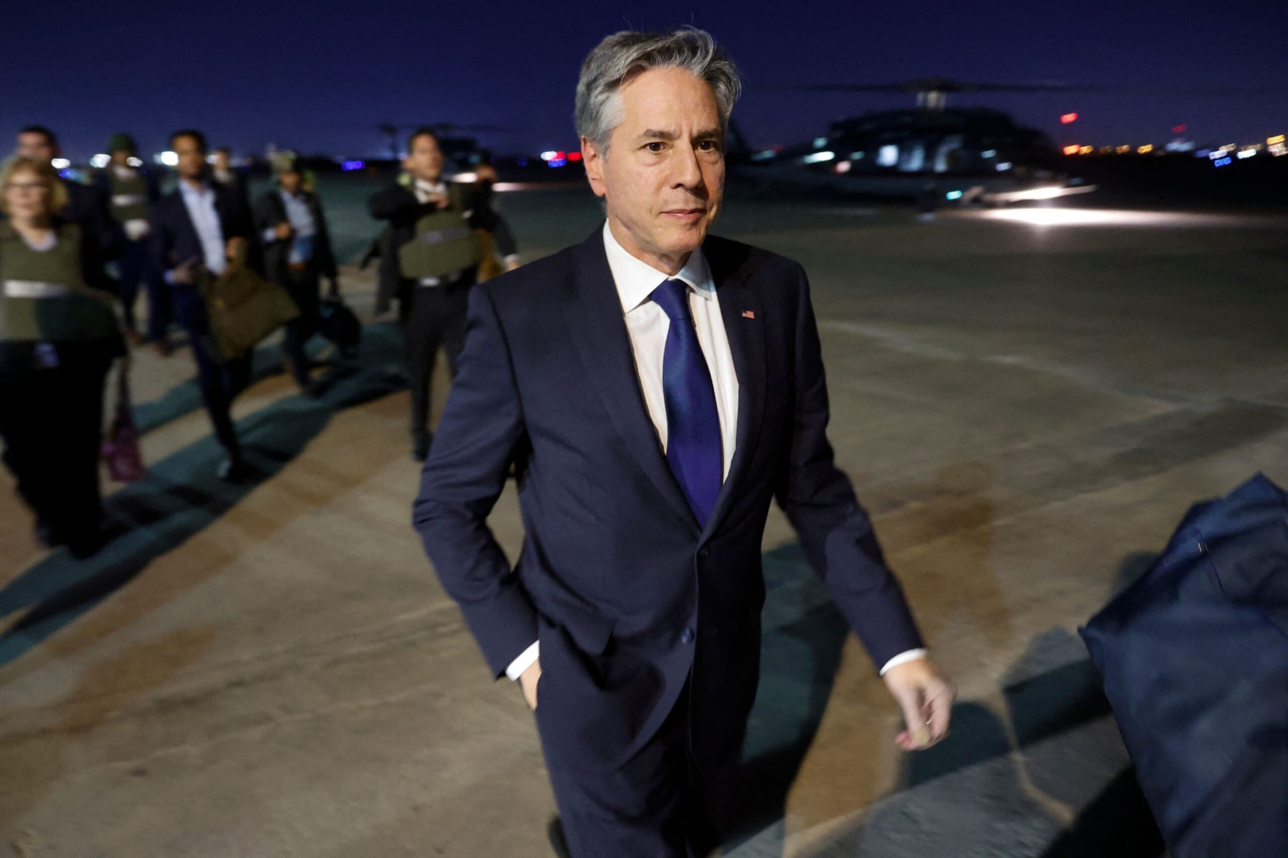 U.S. State secretary conducts surprise Baghdad visit