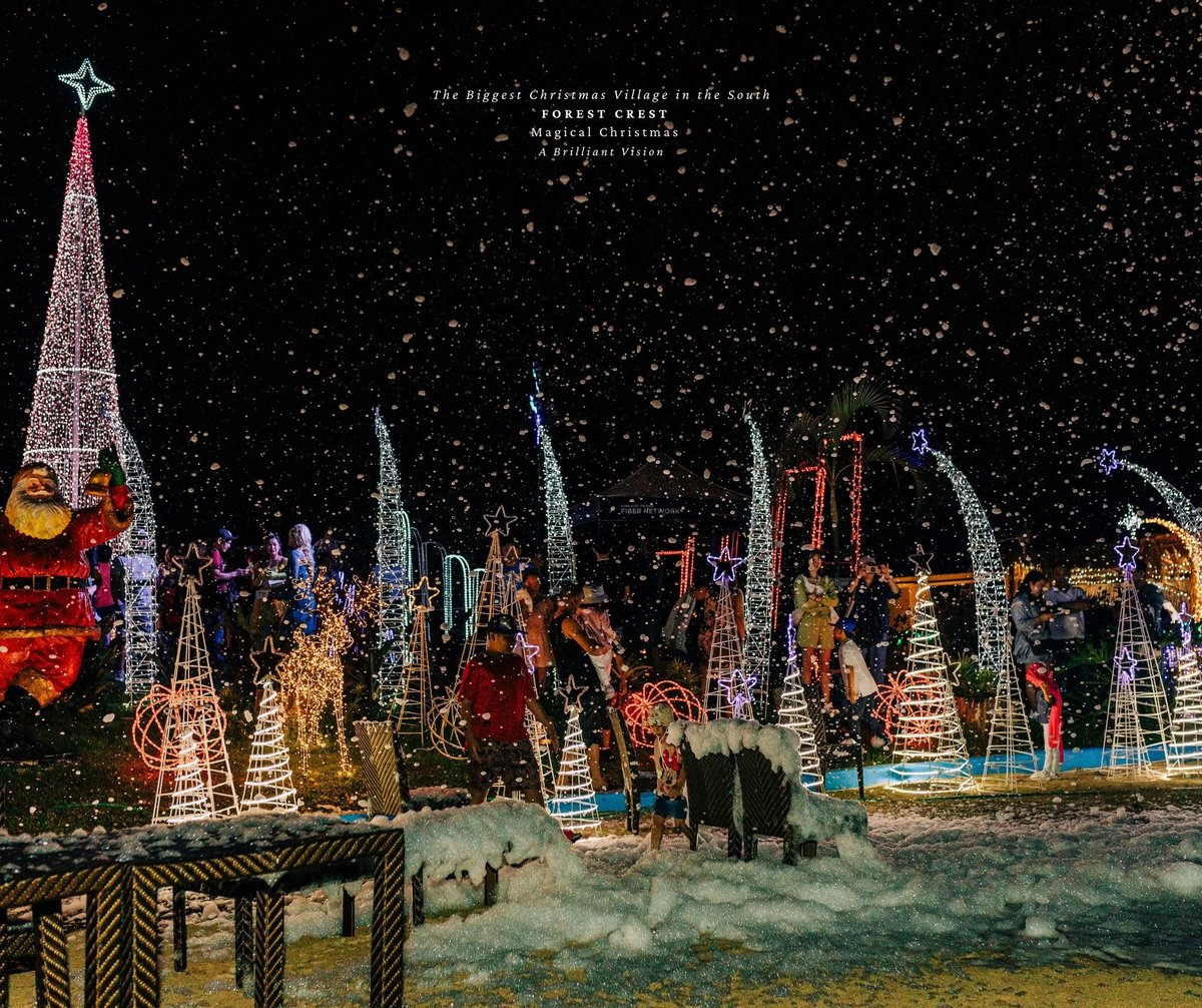 “Magical Moments: Inside the Spectacular ‘Biggest Christmas Village in the South’ by Forest Crests Nature Hotel and Resort”