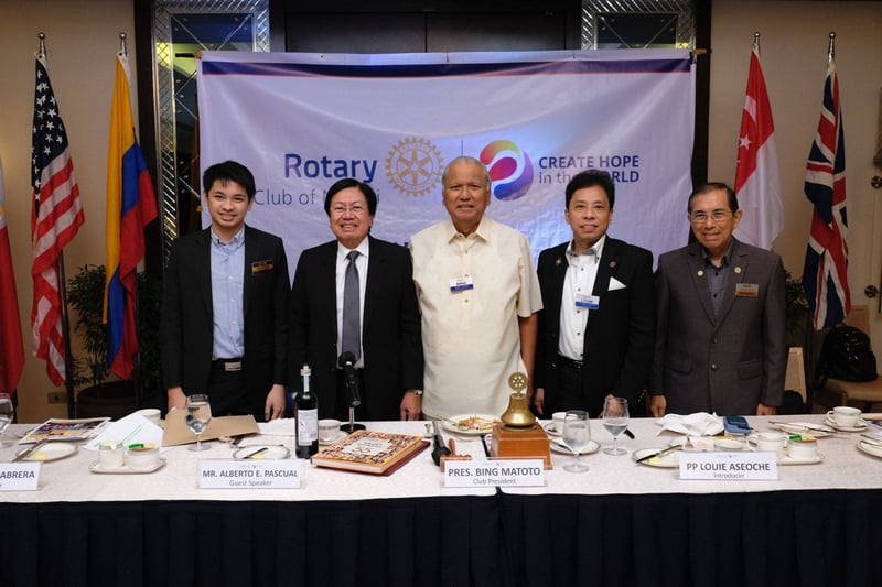 Former CJ Panganiban: Aid the afflicted, the Rotarian way