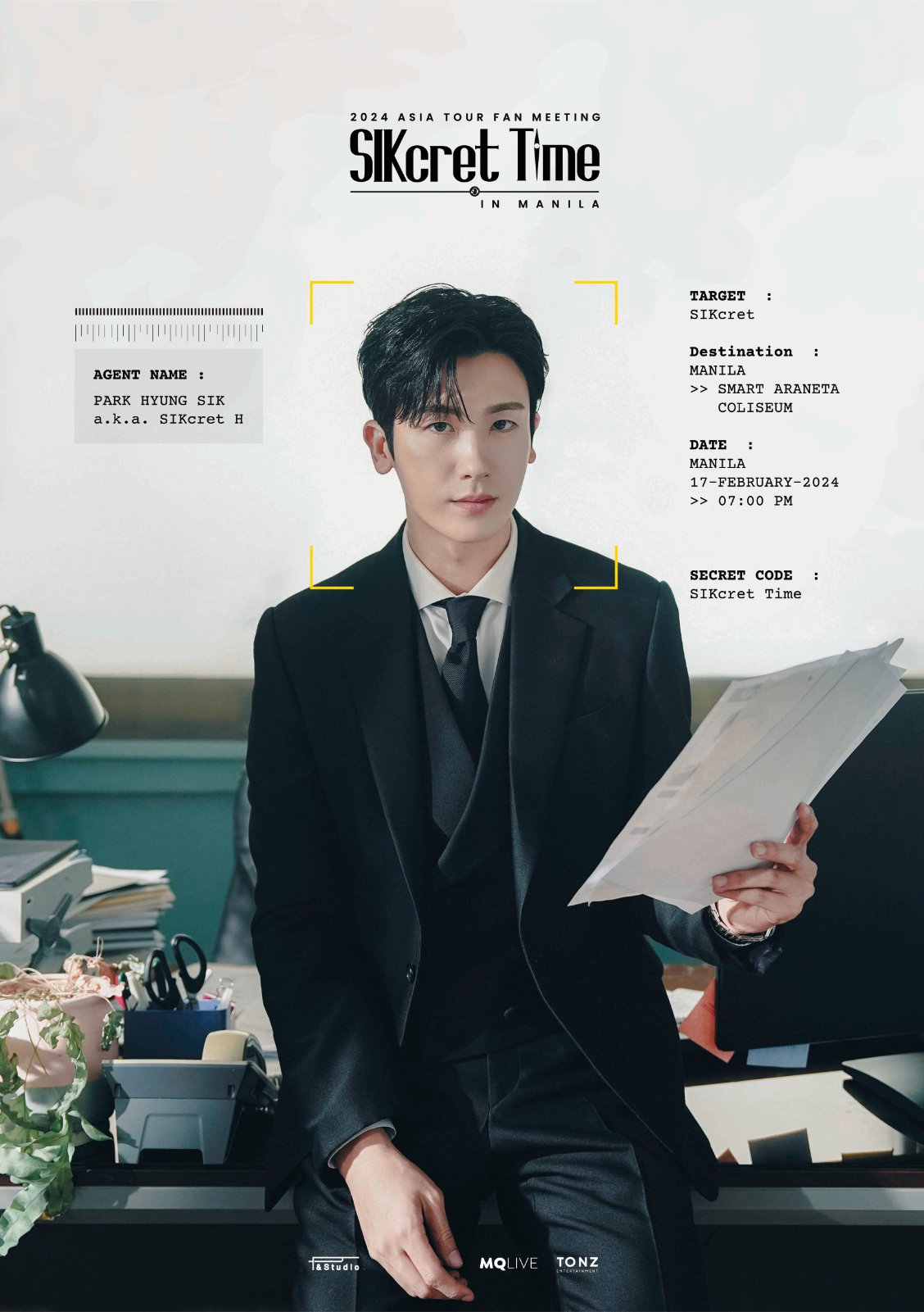 Park Hyung-sik returns to the Philippines in February fanmeeting