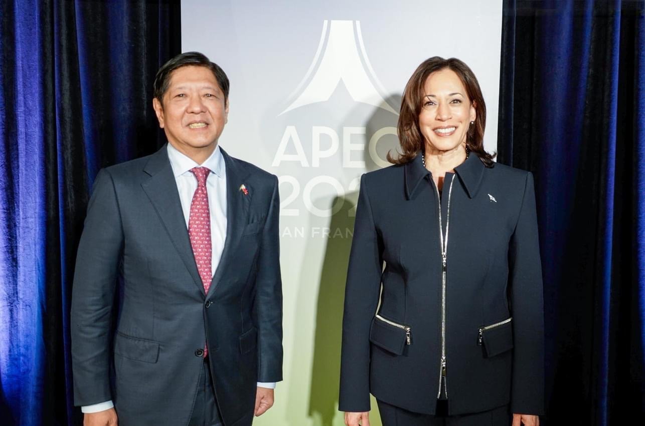 Marcos meets with US VP Harris, discusses keeping peace in WPS