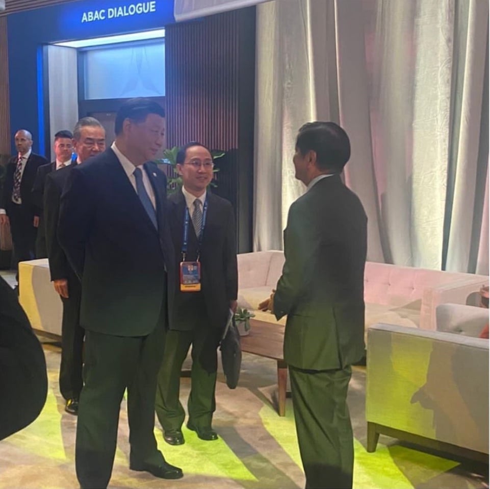 PBBM met Chinese President Xi Jinping at APEC sidelines
