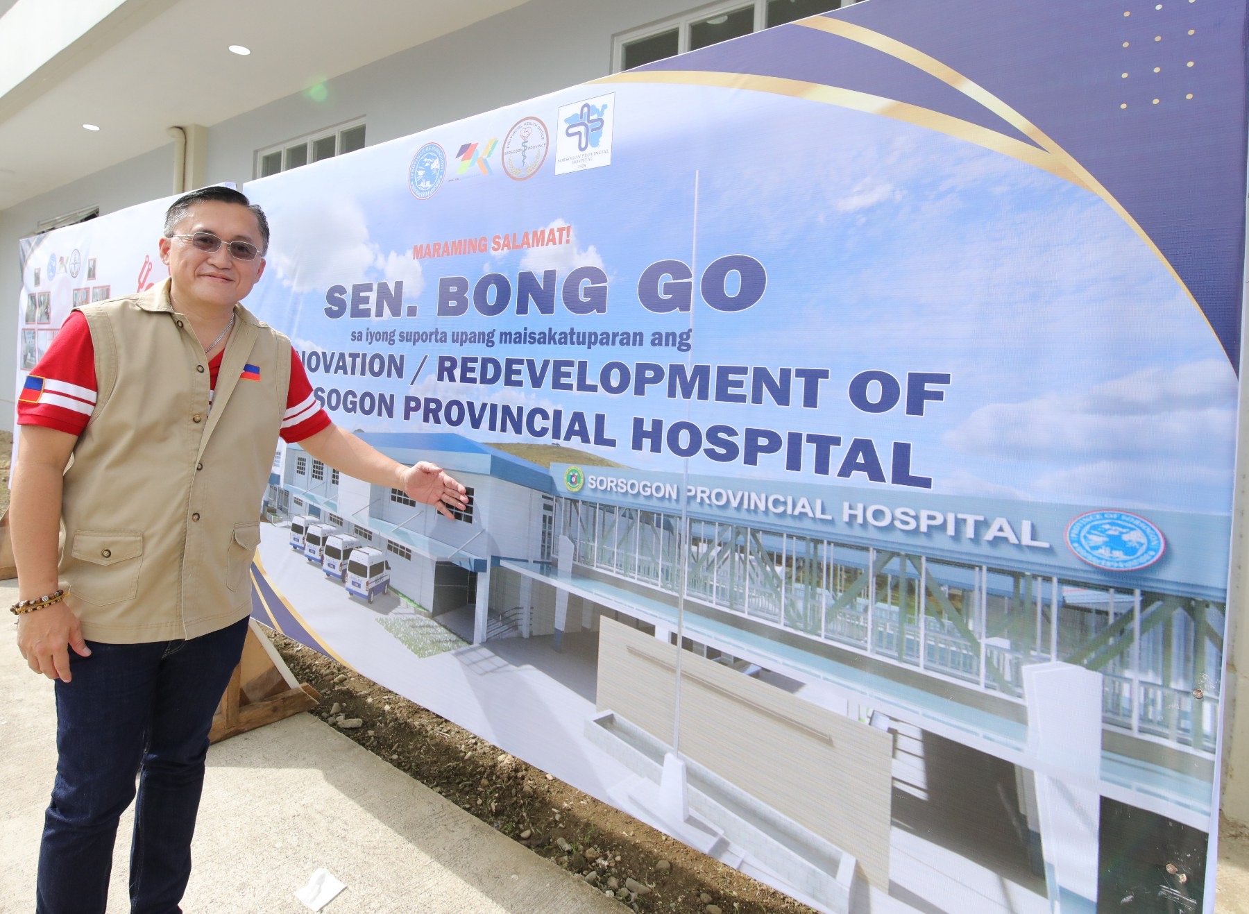 Bong Go stresses commitment to strengthening healthcare system