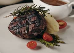 The culinary offerings
at Johnny’s Steak and Grill extend beyond steaks.