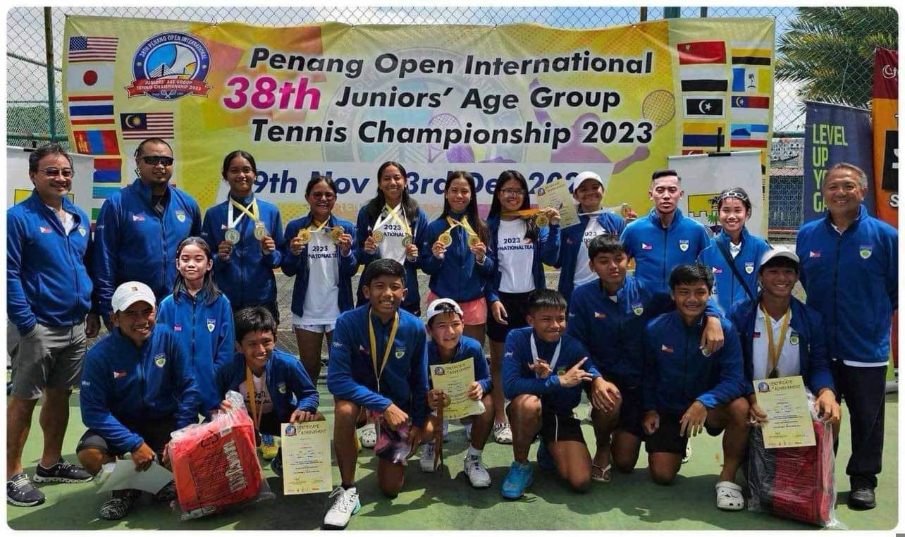 Triumph and Tenacity: Filipinos Dominate the 38th Penang Open International Tennis Competition