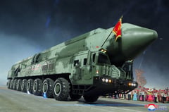 North Korea test-fires most advanced ICBM with US in range
