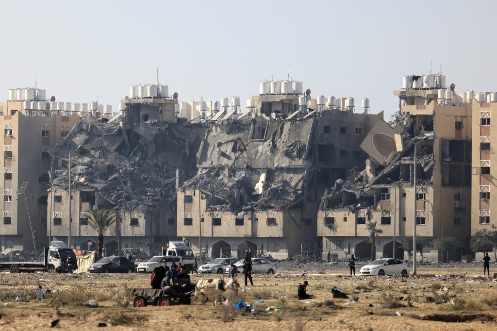 Israeli strike destroys prestige Qatar-funded Gaza complex