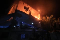 Israeli forces target Hamas chief’s home
