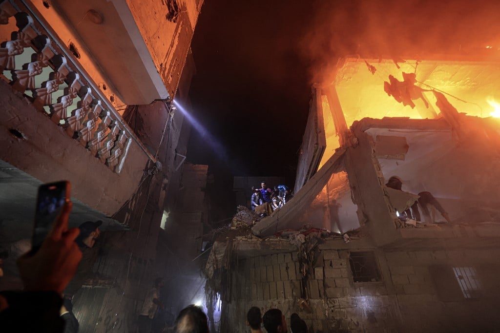 Israel-Hamas fighting closes in on south Gaza city