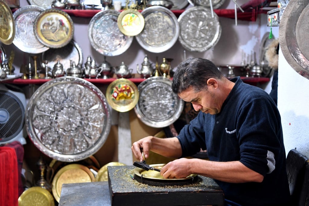 UNESCO listing brings new shine to North African metal art