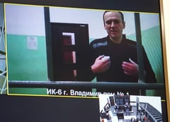 Navalny says he’s ‘fine’ after transfer to Arctic penal colony