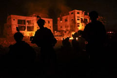 Hamas says Israel bombs Gaza aid crossing, as UN plans vote