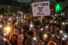 Israelis and Palestinians end dark year, with no end in sight to war