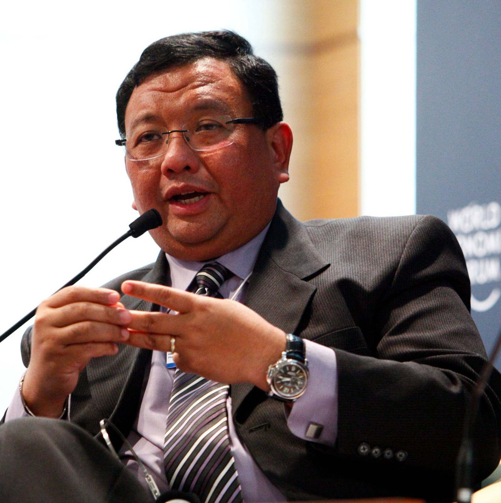 Photograph courtesy of MAP As a public servant, Rene Almendras served as secretary of Energy, Cabinet secretary and secretary of Foreign Affairs.