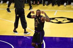 ‘King’ James and Lakers battle Haliburton’s Pacers for first NBA Cup