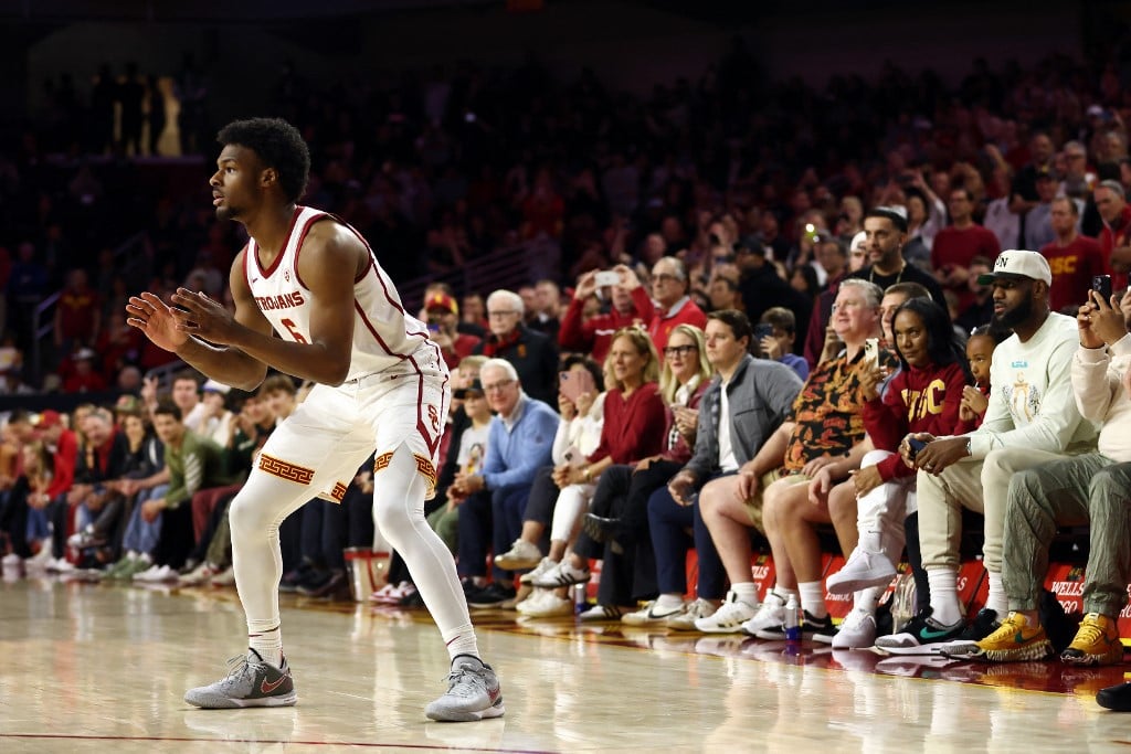 LeBron’s son Bronny James makes collegiate hoops debut after cardiac arrest