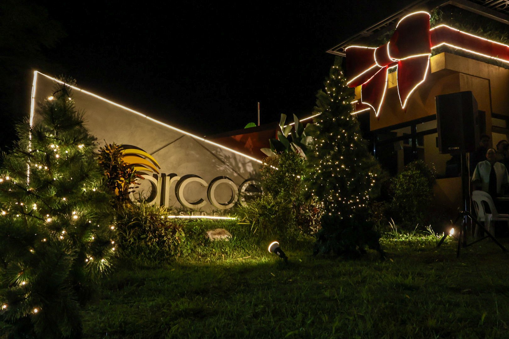 Christmas lights up in Lipa