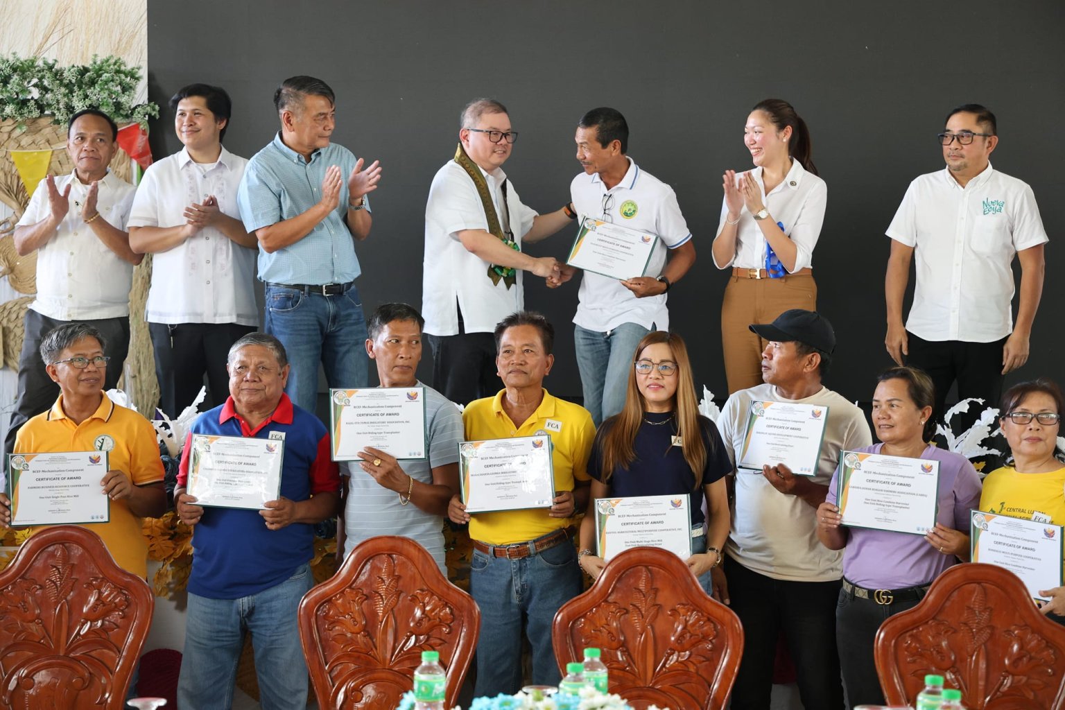 DA awards P398.5M farm machinery, equipment to Nueva Ecija farmers