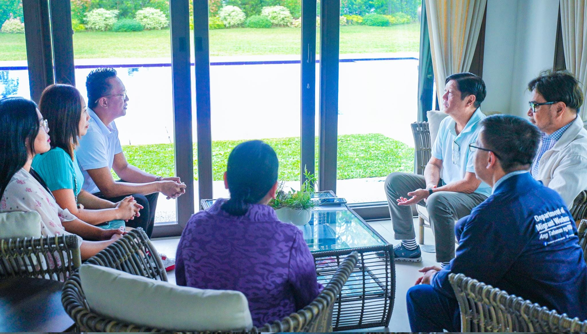 PBBM meets with freed OFW Hamas captive, survivor