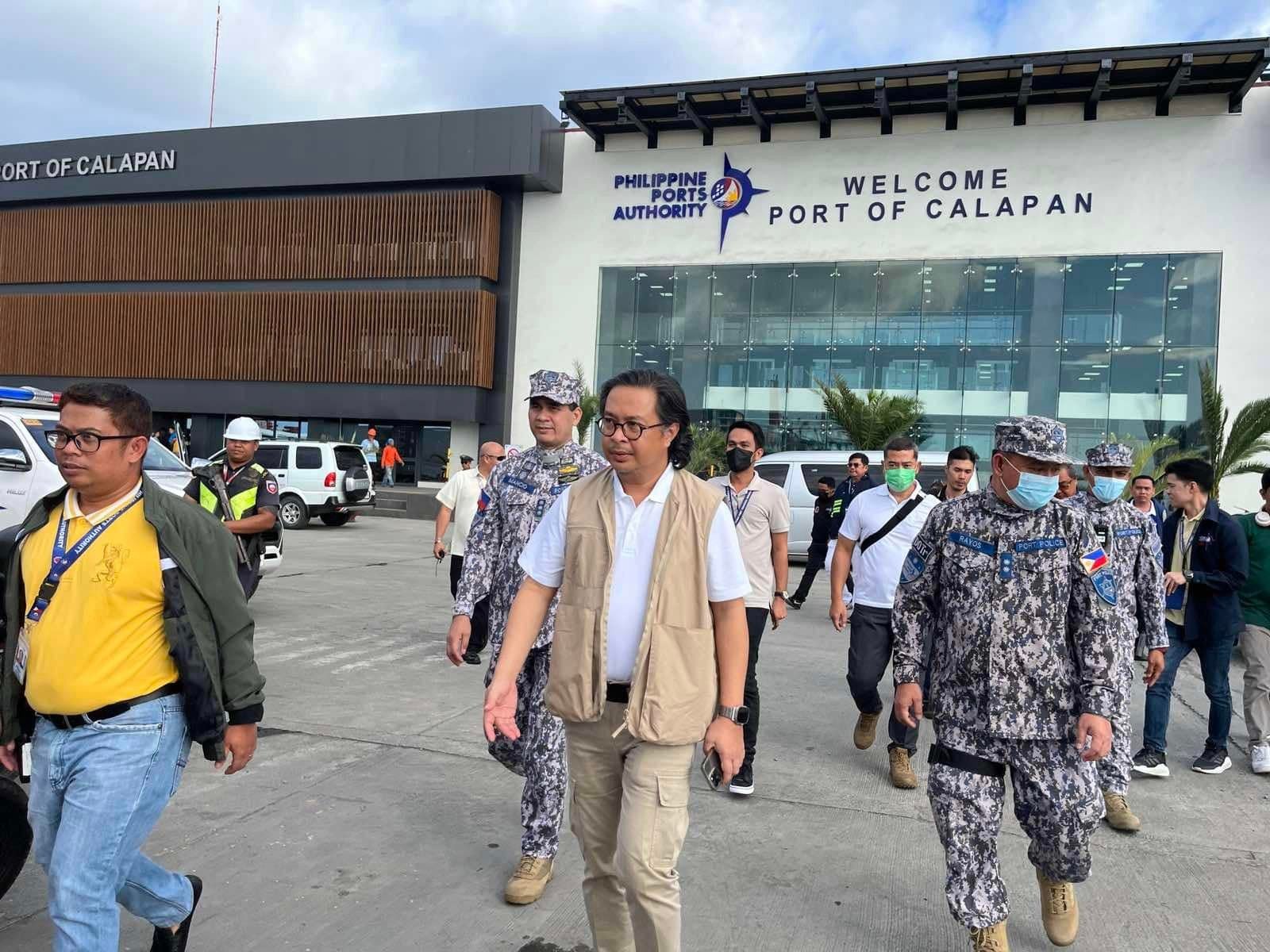 PPA GM Jay Santiago makes a surprise visit to the Port of Calapan. | Photo courtesy of the PPA.