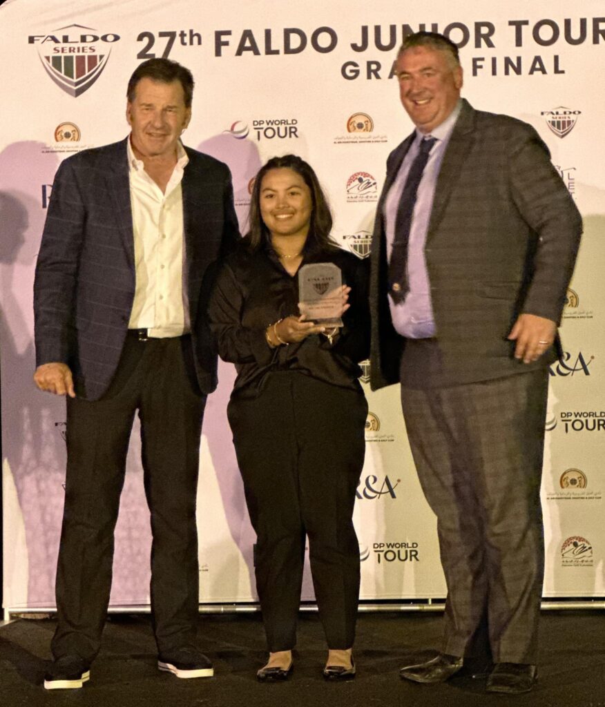 AFTER winning Asian Grand Final of the Faldo Asia Grand Finals held in Vietnam early this year, Alethea Gaccion wound up second in the European edition recently.