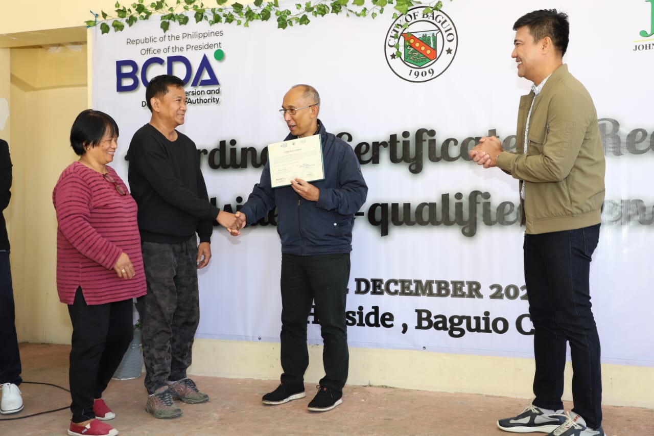 Baguio’s Barangay Hillside to get boost