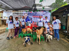 Bong Go assists Davao animal shelter volunteers, bats for responsible pet ownership