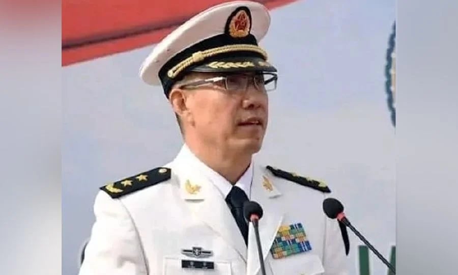 China names navy ex-chief as new defense minister