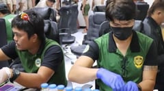 Davao jail execs, staff undergo surprise drug test