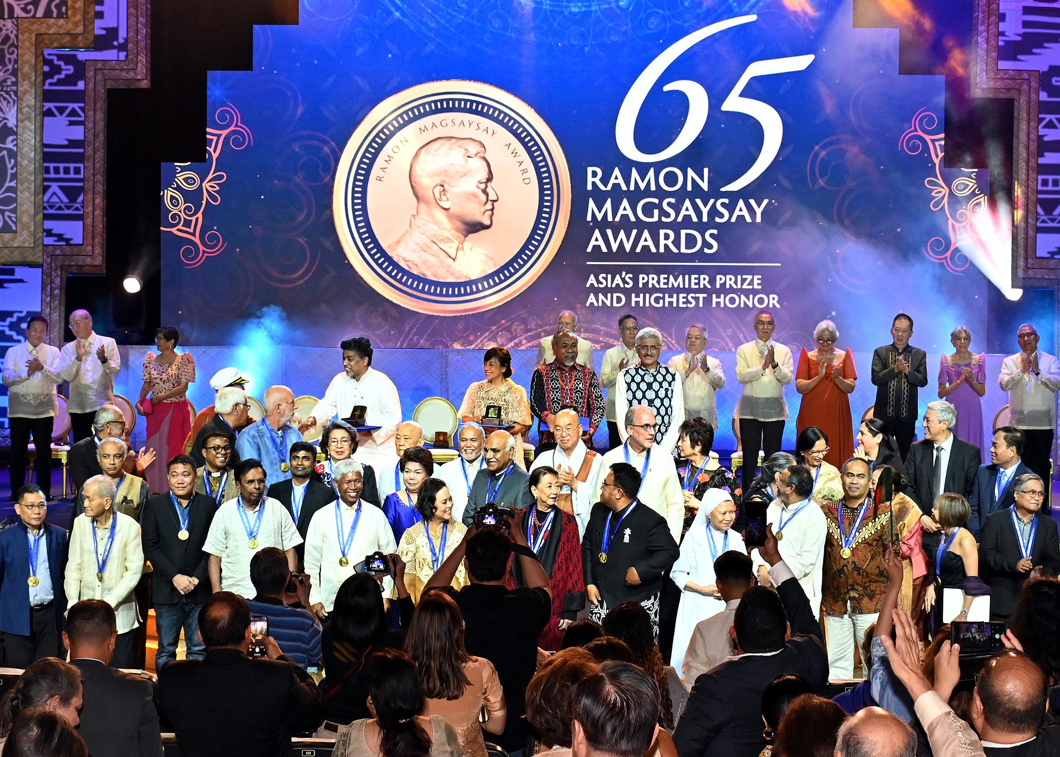 A night of excellence and inspiration at the 65th Ramon Magsaysay Awards