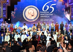 A night of excellence and inspiration at the 65th Ramon Magsaysay Awards