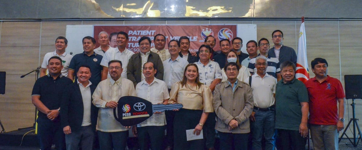 PCSO turns over PTVs to 24 LGUs