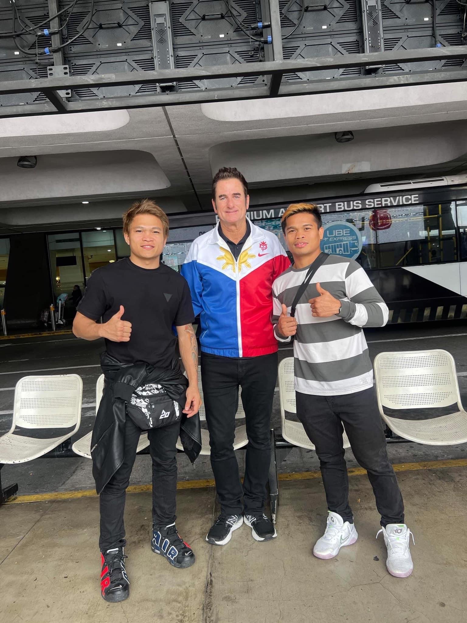 Homecoming — Ancajas uproots U.S. training camp