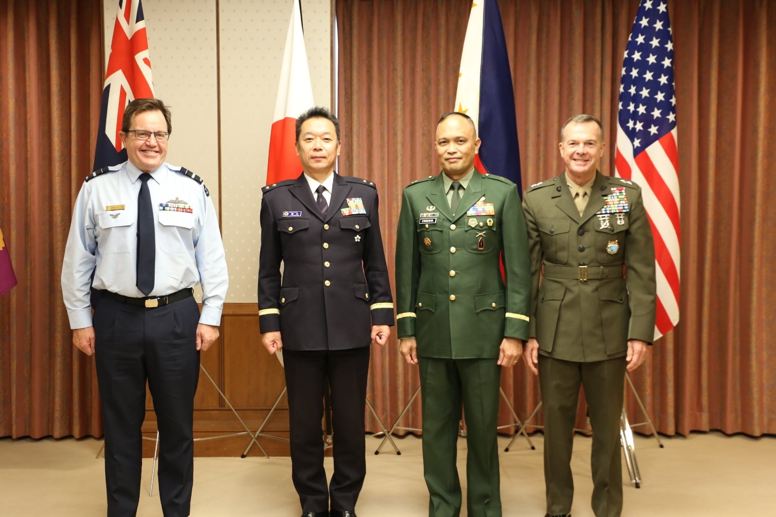 Joint AFP talks with U.S., Japan, Australia wrap up