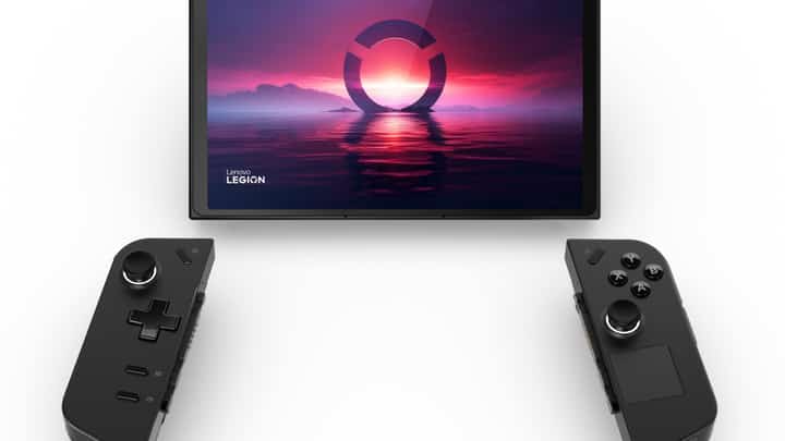 PHOTOGRAPH COURTESY OF LENOVO
LEGION Go approximates PC-level gaming in mobile form.