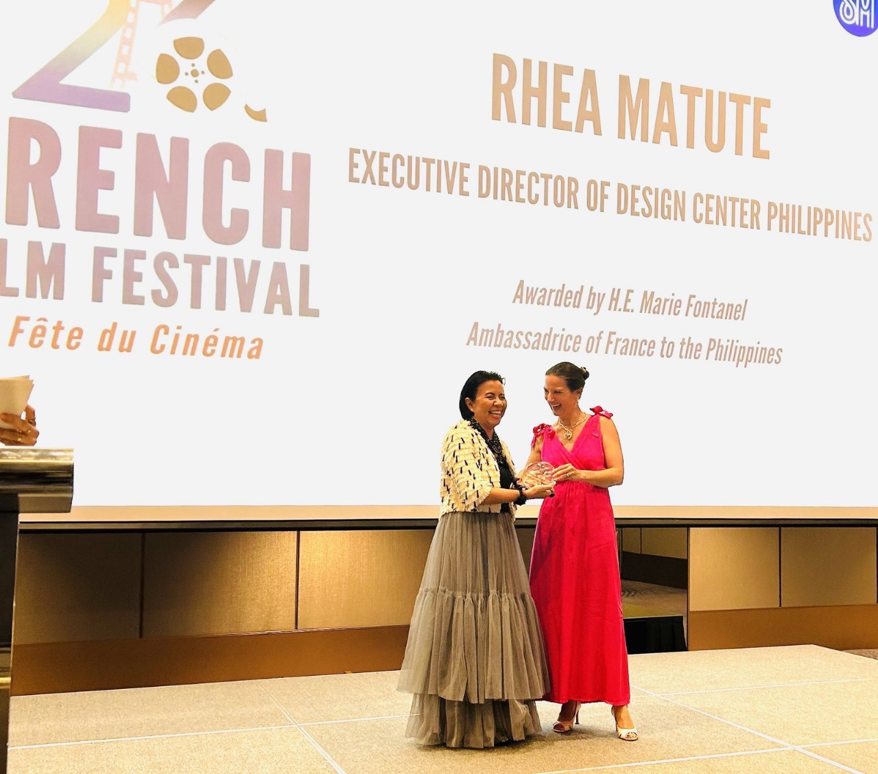 Design Center’s Rhea Matute honored as one of France’s outstanding alumni in the Philippines