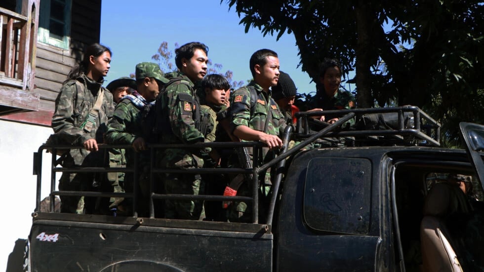 Myanmar pro-democracy fighters target state capital