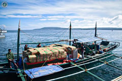 Phl Navy seizes contraband cigars aboard boat off South Cotabato