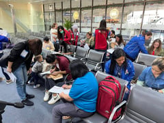 9 OFWs back from Lebanon